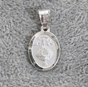 Virgen de Juquila Medal Pendant Inmaculada Plata 925 Mex. Sterling Silver Charm